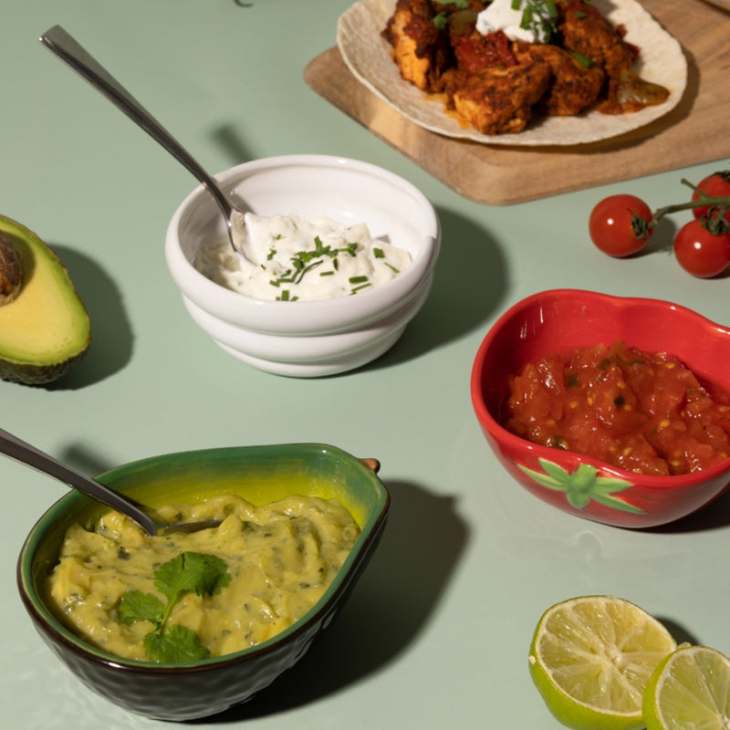 Fajita Dip Bowls
