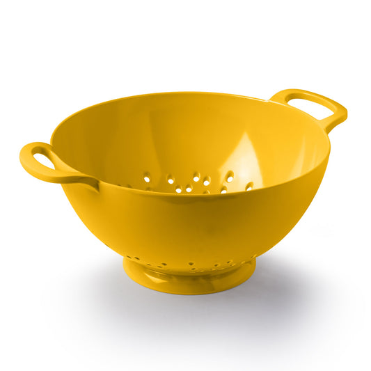 8″ Melamine Colander mustard