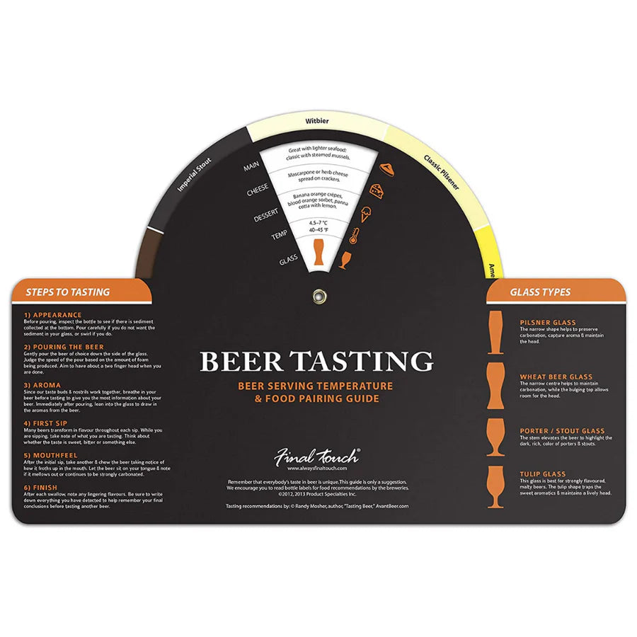 BEER TASTING PADDLE SET