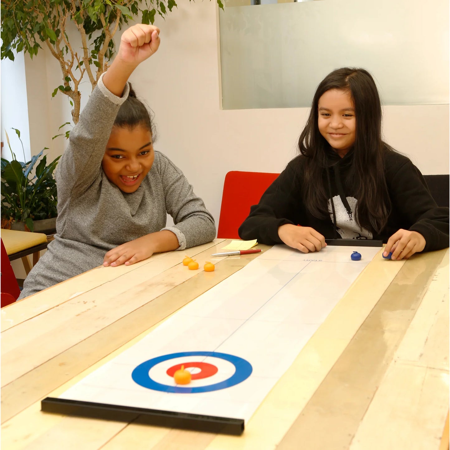 Table Top Curling Game