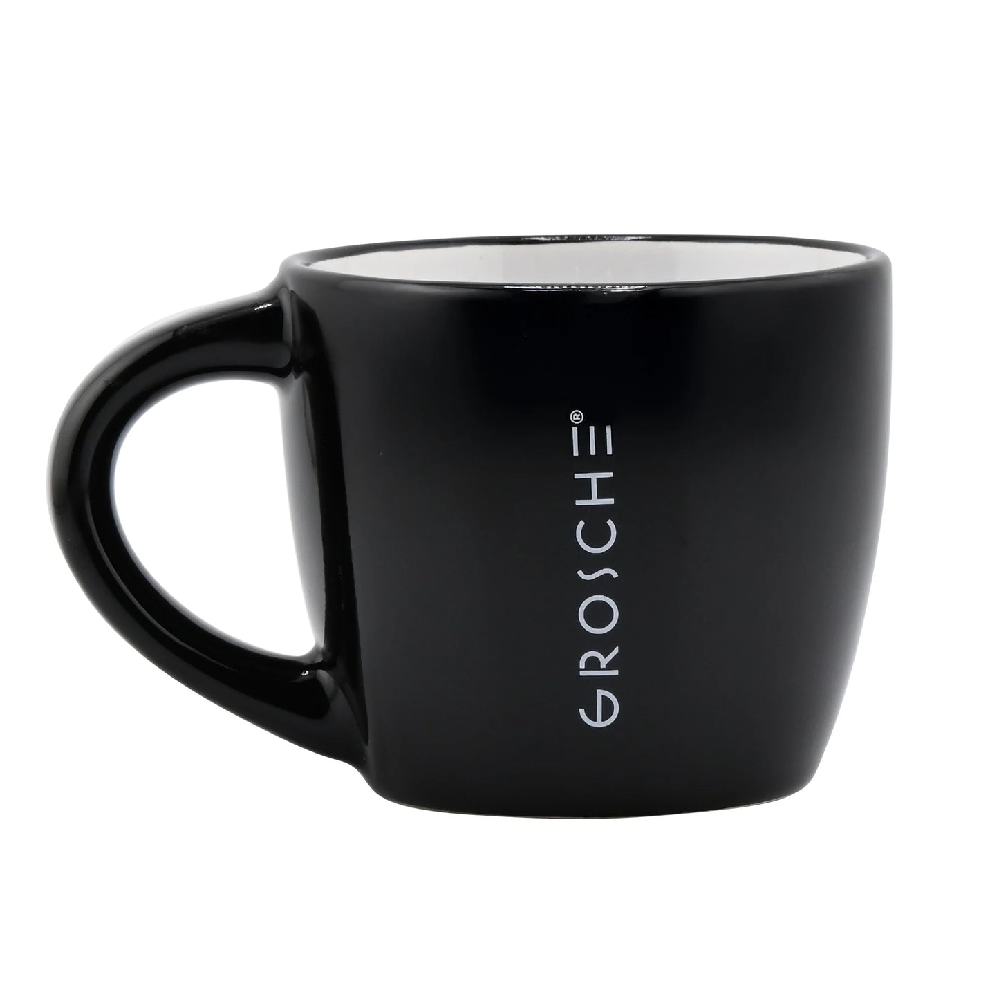 PORTO CREMA Ceramic Espresso Cups - 4 Pack, 5 fl. oz