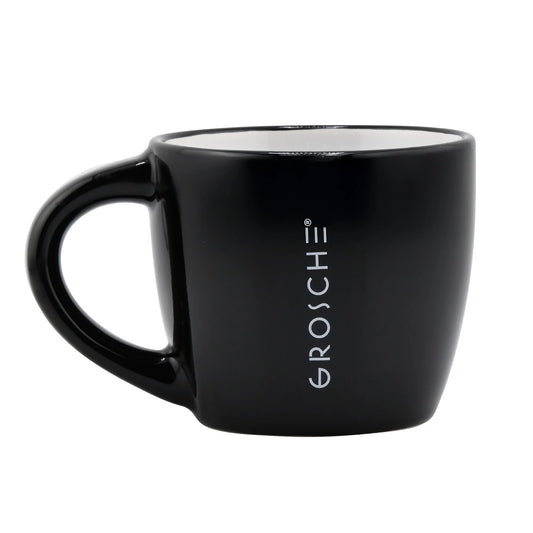 PORTO CREMA Ceramic Espresso Cups - 4 Pack, 5 fl. oz
