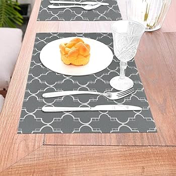 Printed Placemat grey