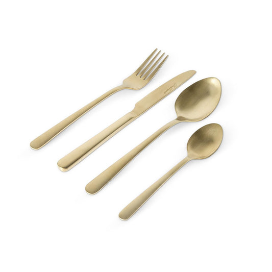 Oslo Champagne 16pc, Flatware Set