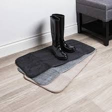 Winter boot drying mat Grey