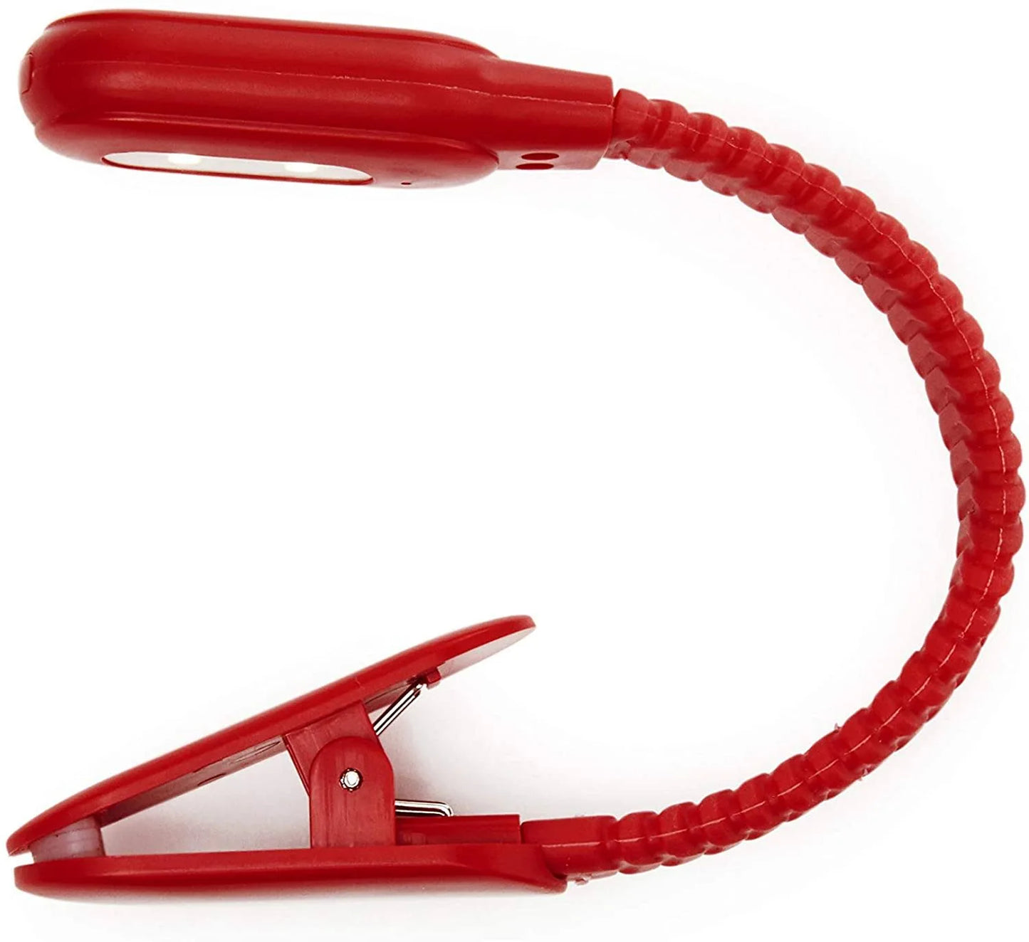 Rechargeable Clip Book light, red