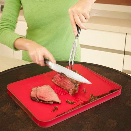 Cut&CURVE CHOPPING BOARD RED