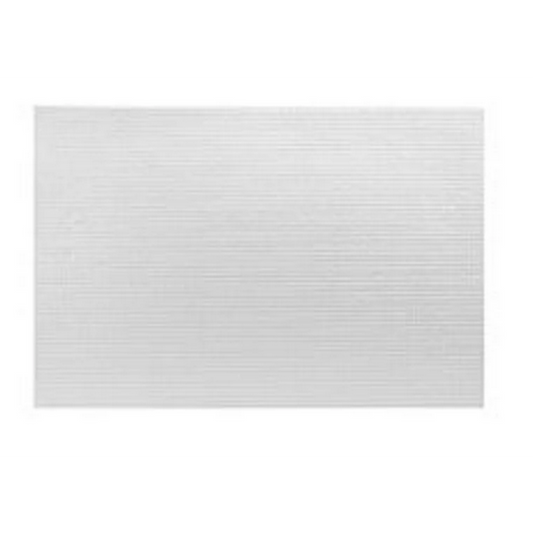 Diamonds Hardboard Placemat 12 x 18 White