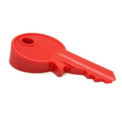 Key Doorstop Red