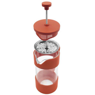 Brew 3-cup French Press Red