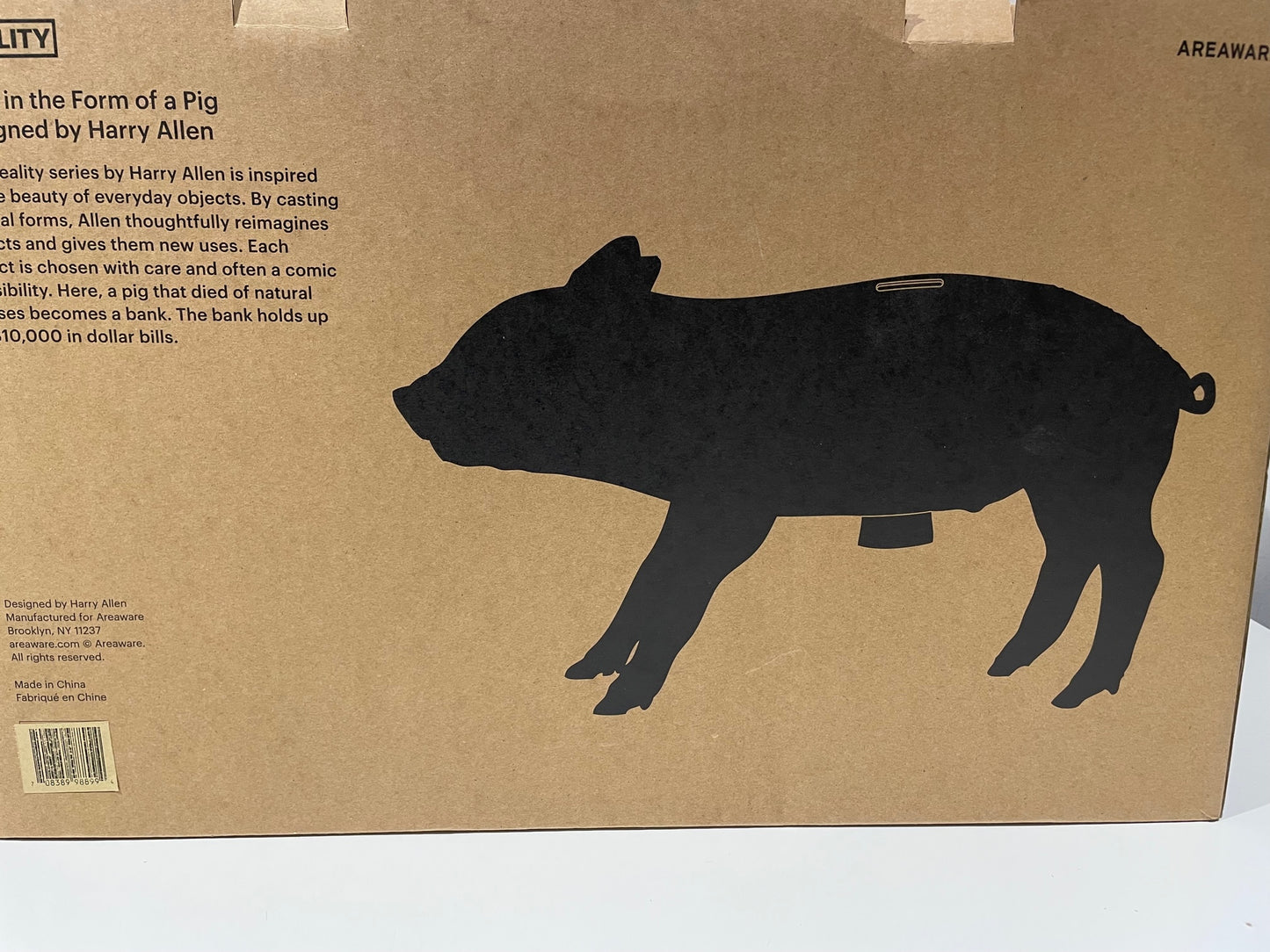 Bank in the form of a pig