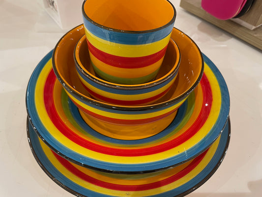 Persian Rainbow plates