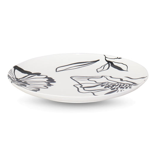 Jardin Noir Round Plate 26.5 cm