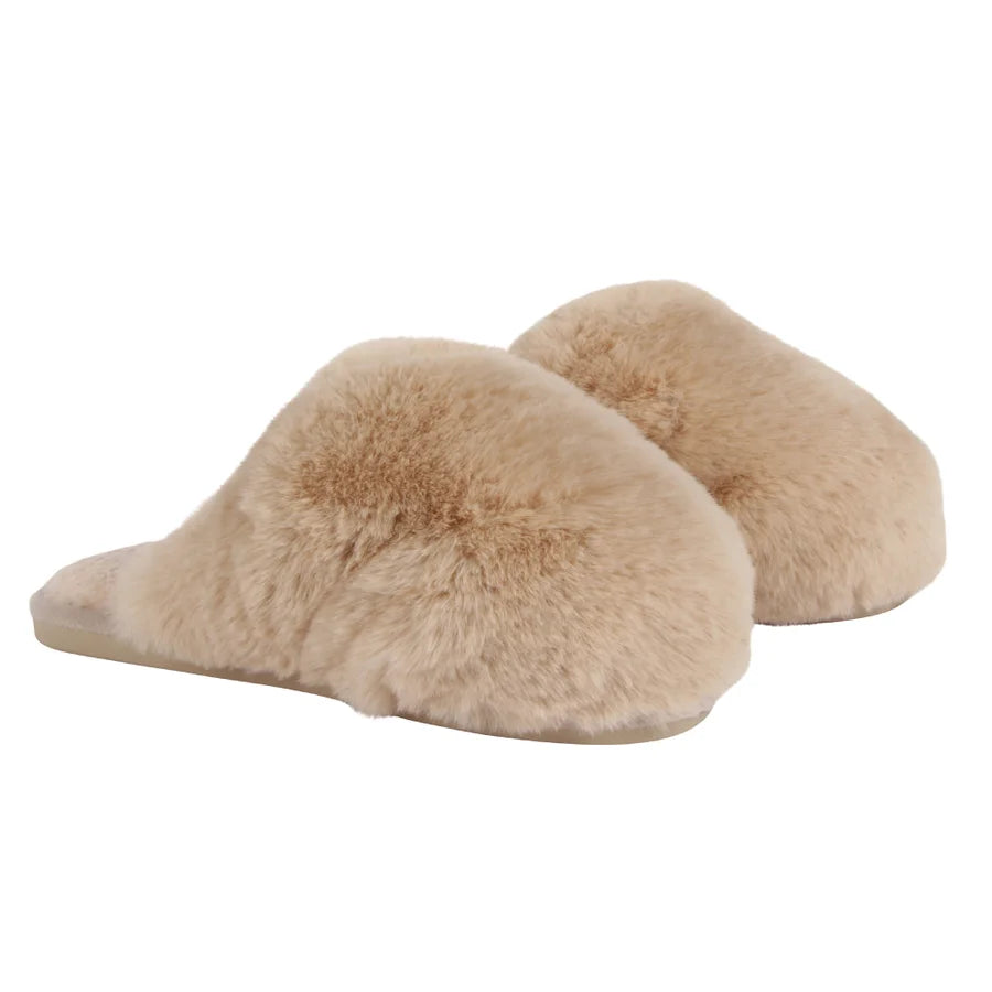 Park City Super Plush Slipper Tan