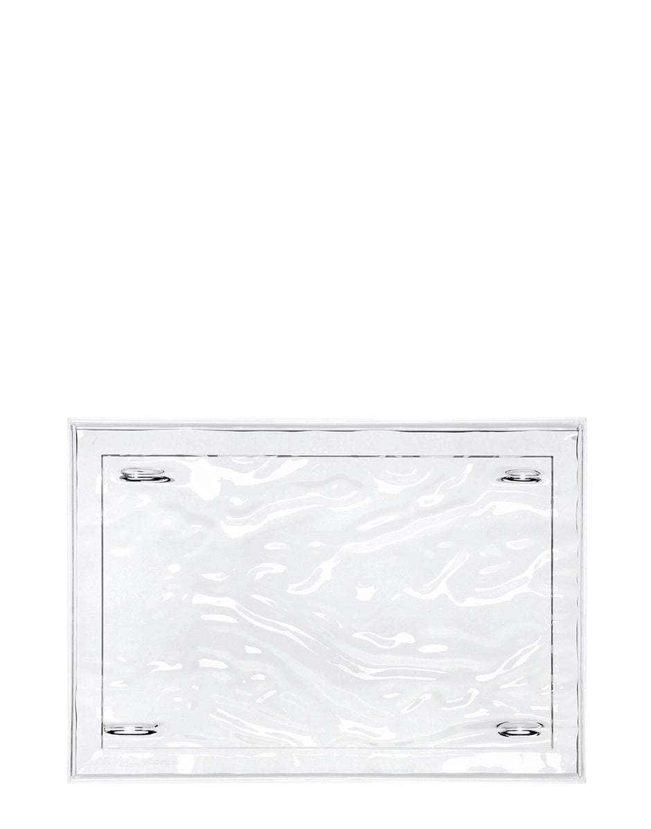 Dune Tray LARGE Clear Kartell