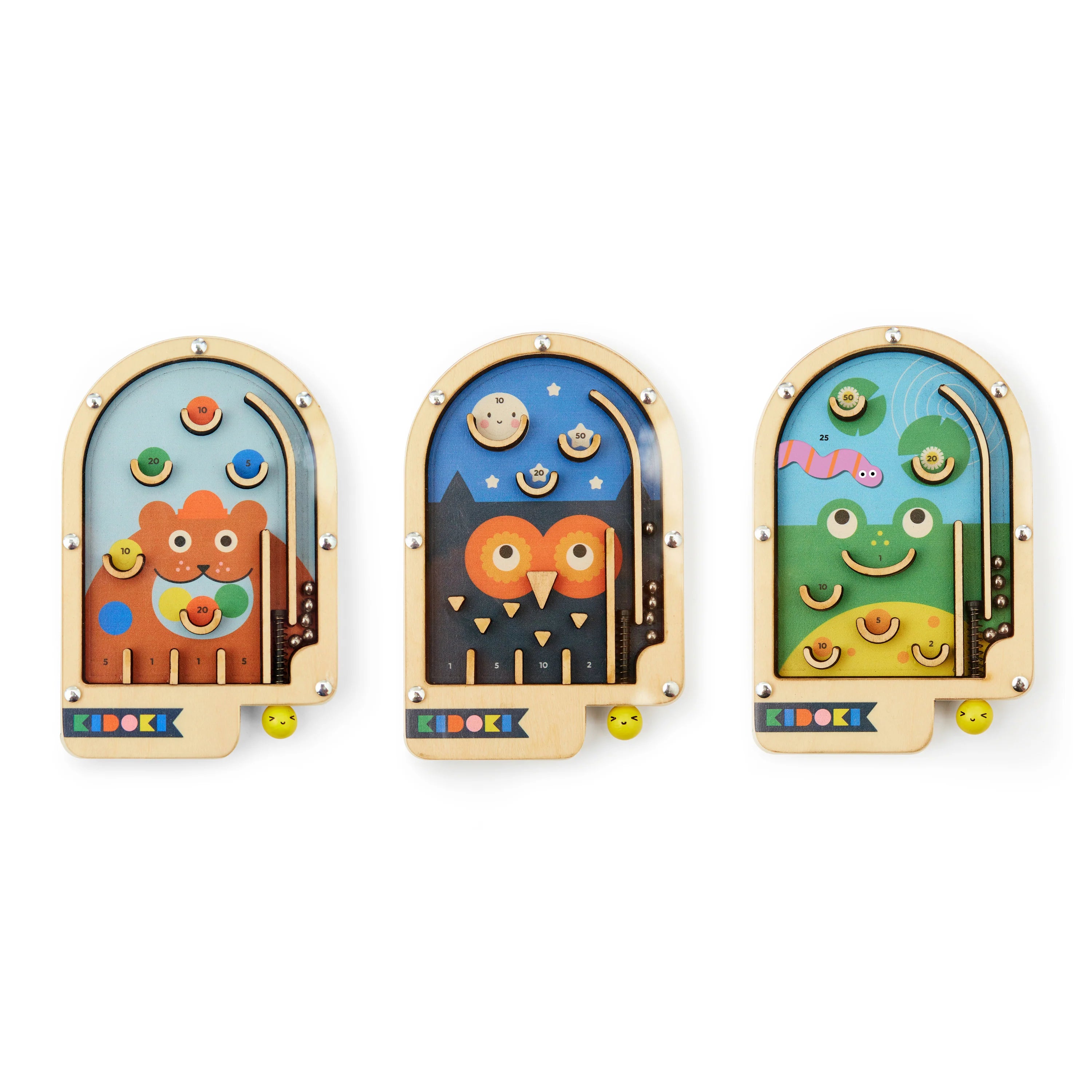 Kidoki Wooden Pinball – Spadana Smart Living