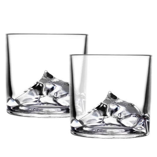 Everest Glasses Set of 2 Clear