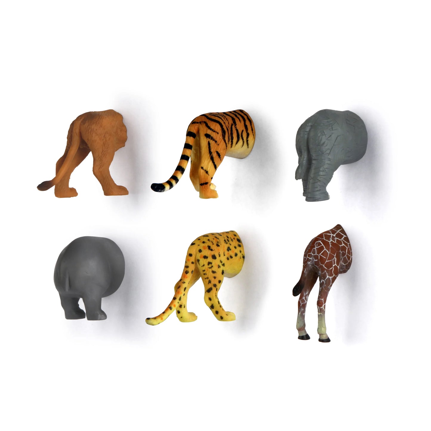 Safari Animal Butt Magnets