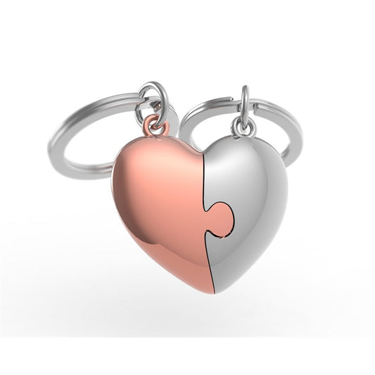 KEYCHAIN-ROSE GOLD / CHROME HEART