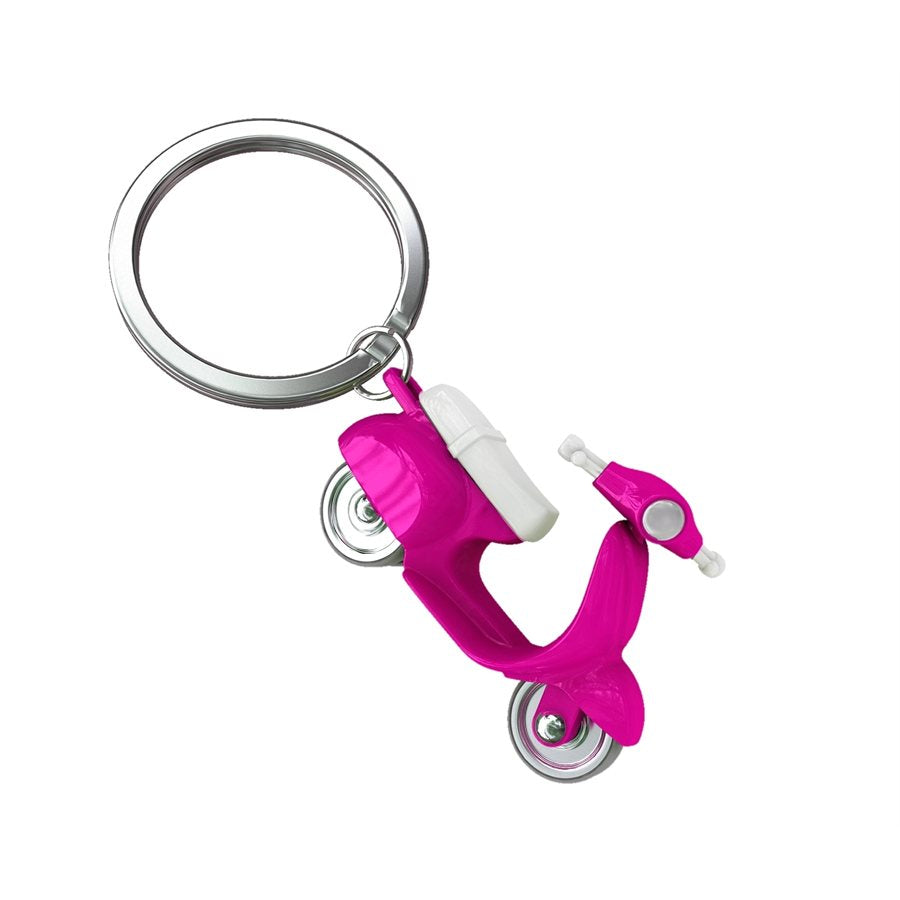 KEYCHAIN - SCOOTER PINK