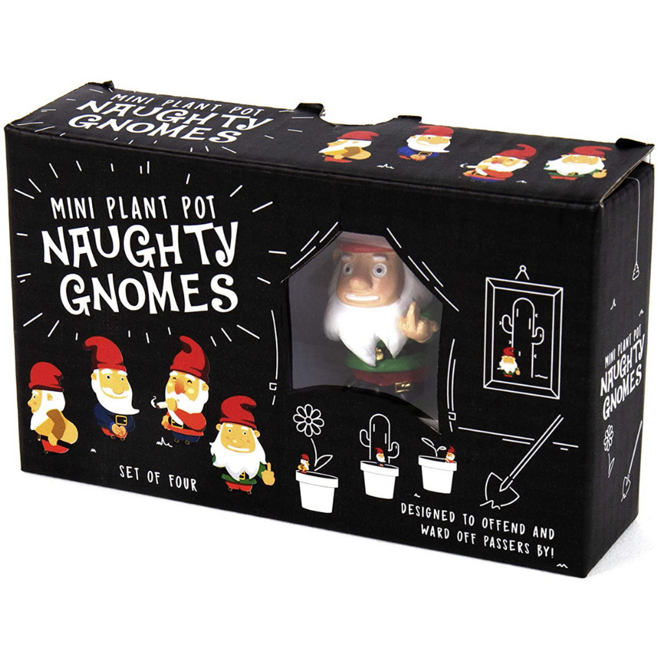 Mini plant pot Naughty Gnomes