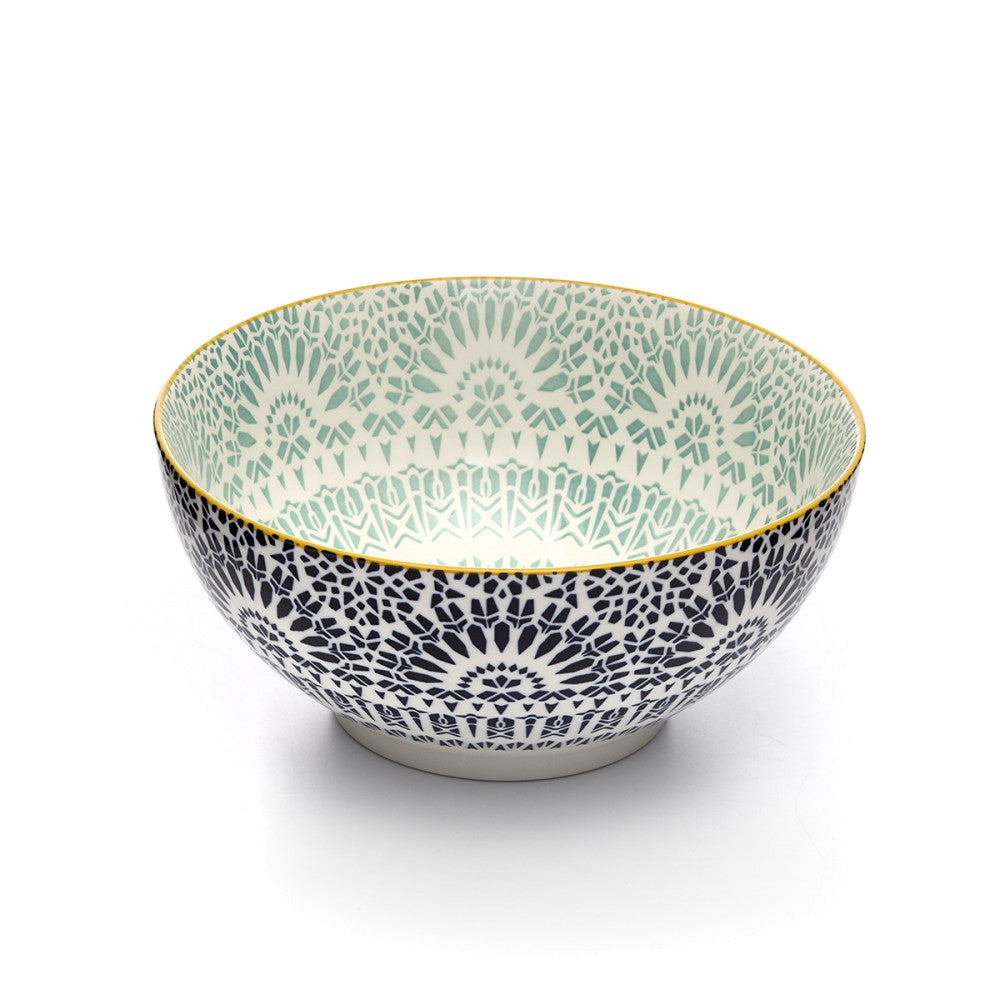 Paisley Bleu Bowl 15 cm