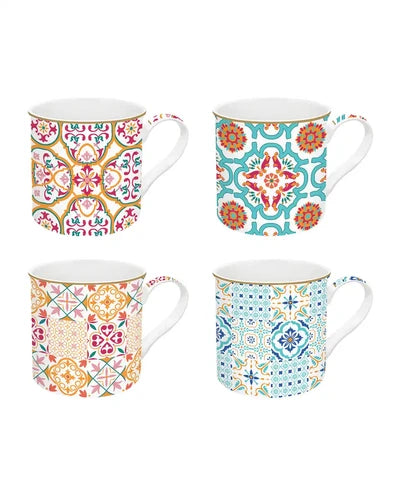 Siracusa 300ml (10oz) Set of 4 Mugs