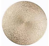 Round Placemat Gold