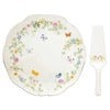 Dancing Butterflies 32cm (12.5in) Cake Plate