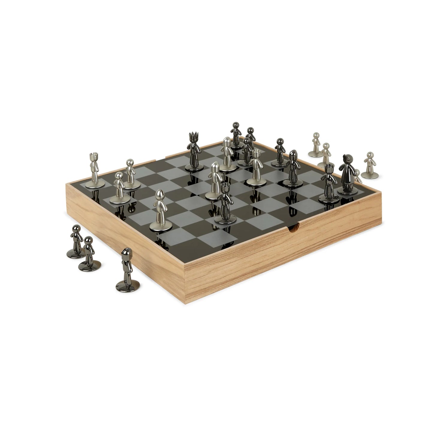 Buddy chess set Natural