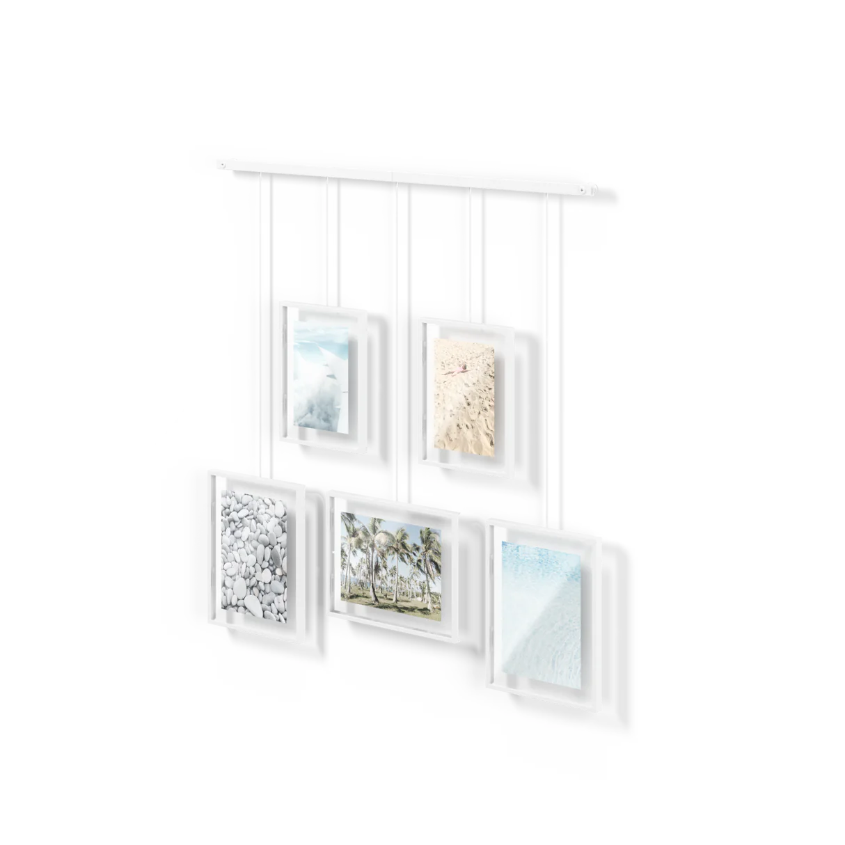 EXHIBIT WALL PICTURE FRAMES, SET OF 5