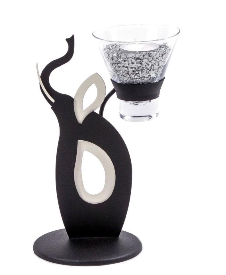 Candle or wine bottle holder Large