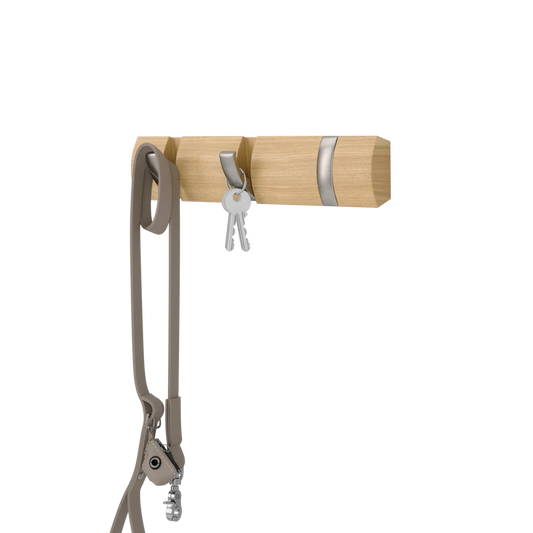 Flip 3 Wall Mounted Hook Natural