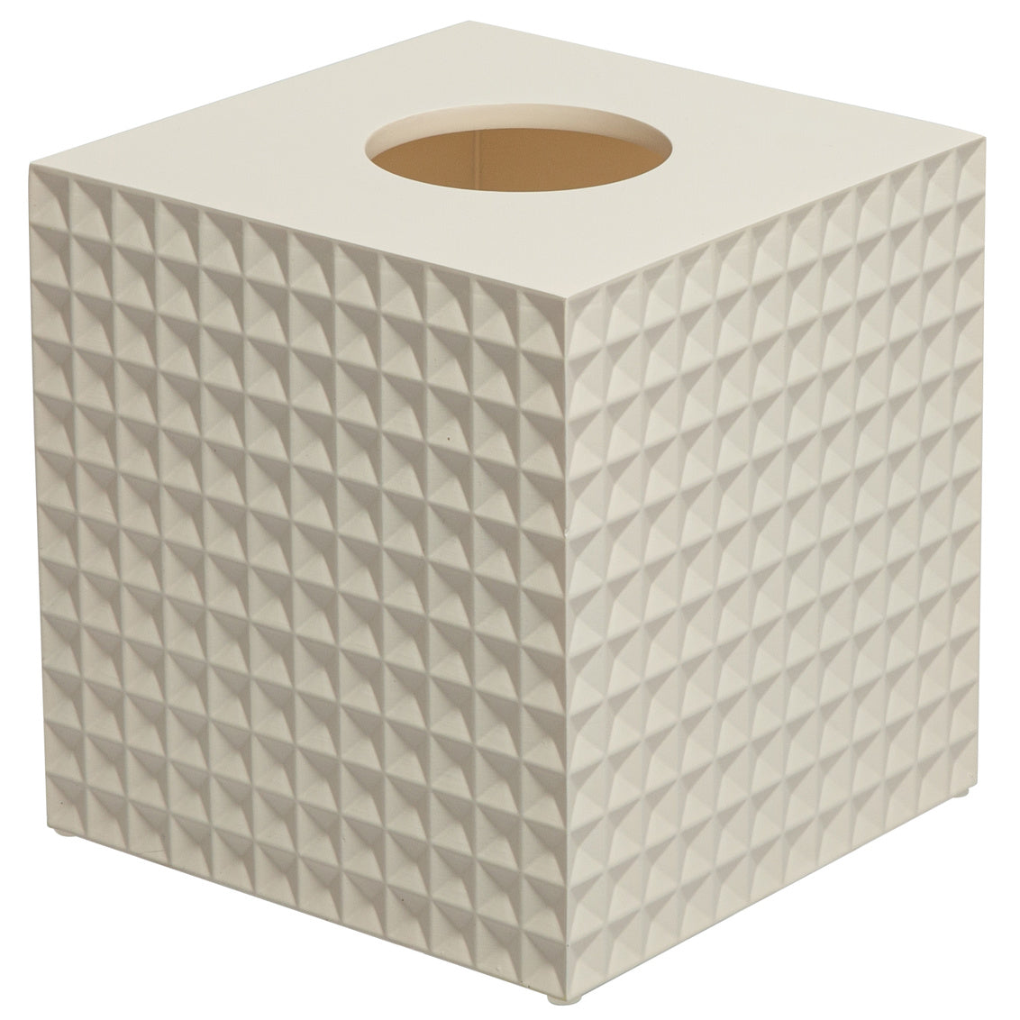 BRAEMAR TISSUE BOX RESIN IVORYu