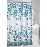 PATIENCE SHOWER CURTAIN FABRIC TEAL/GRN 180 X 180cm