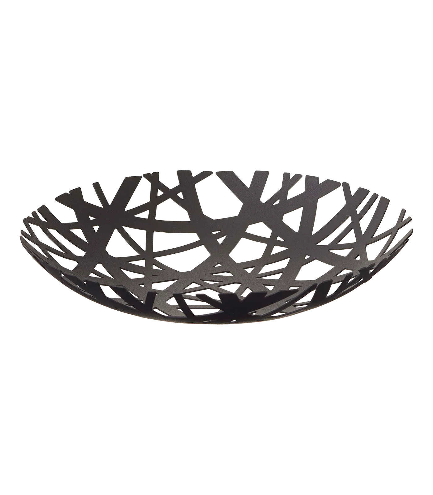 Tower fruit bowl black