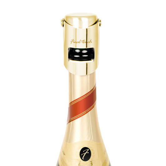 Champagne Bottle Stopper Brass