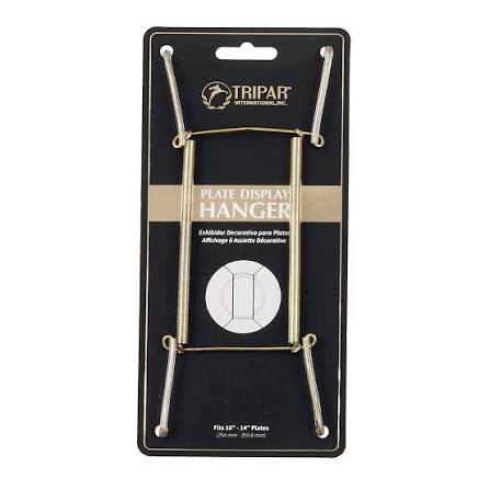 Tripar plate display hanger