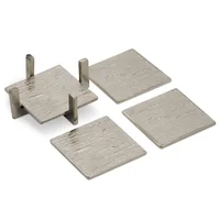 4 Piece Coaster Set With Holder