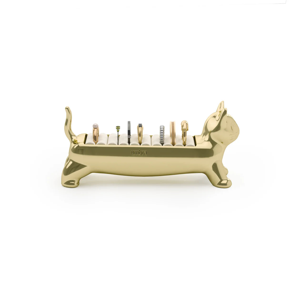 ALI CAT RING HOLDER Gold