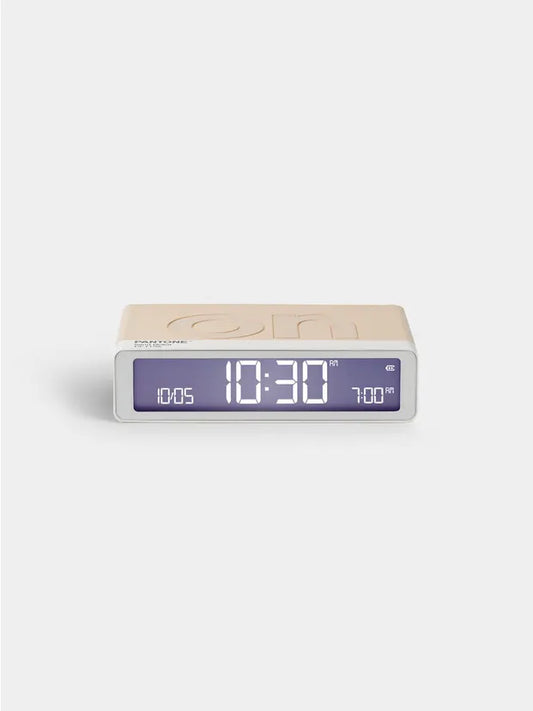 Lexon Flip clock mini gold