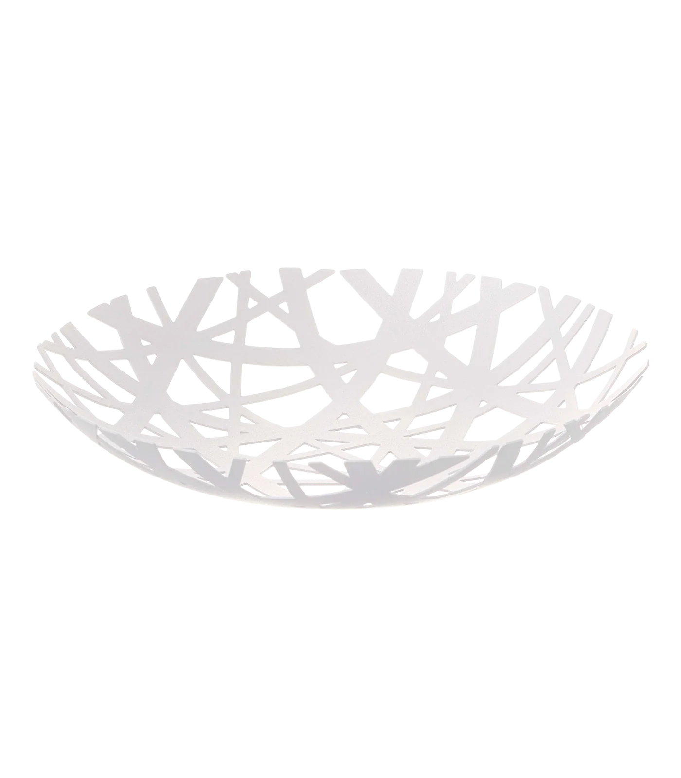 Tower fruit bowl white