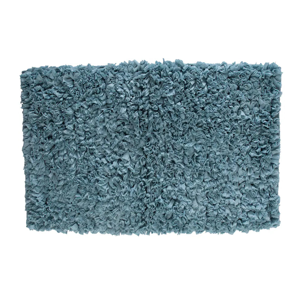 Petal Bath Mat,blue