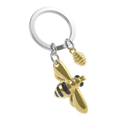 Keychain - Bee and Honey