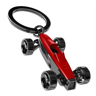 KEYCHAIN - RACING CAR RED