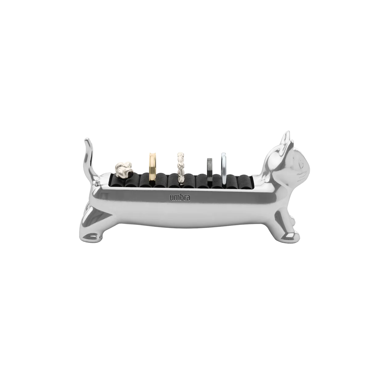 ALI CAT RING HOLDER chrome