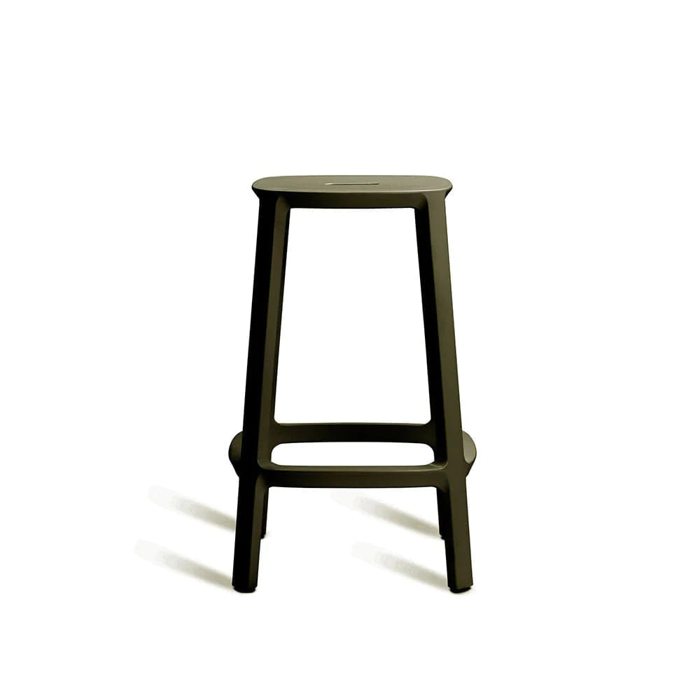 Toou Cadrea bar stool dark brown