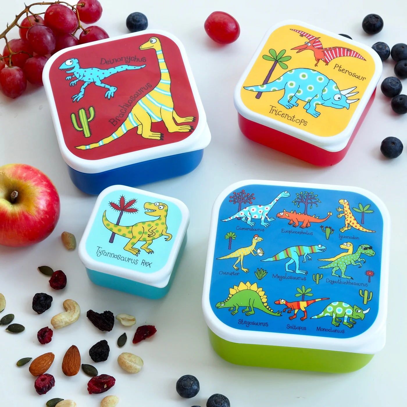 Snack Boxes 4/ST Dinosaur