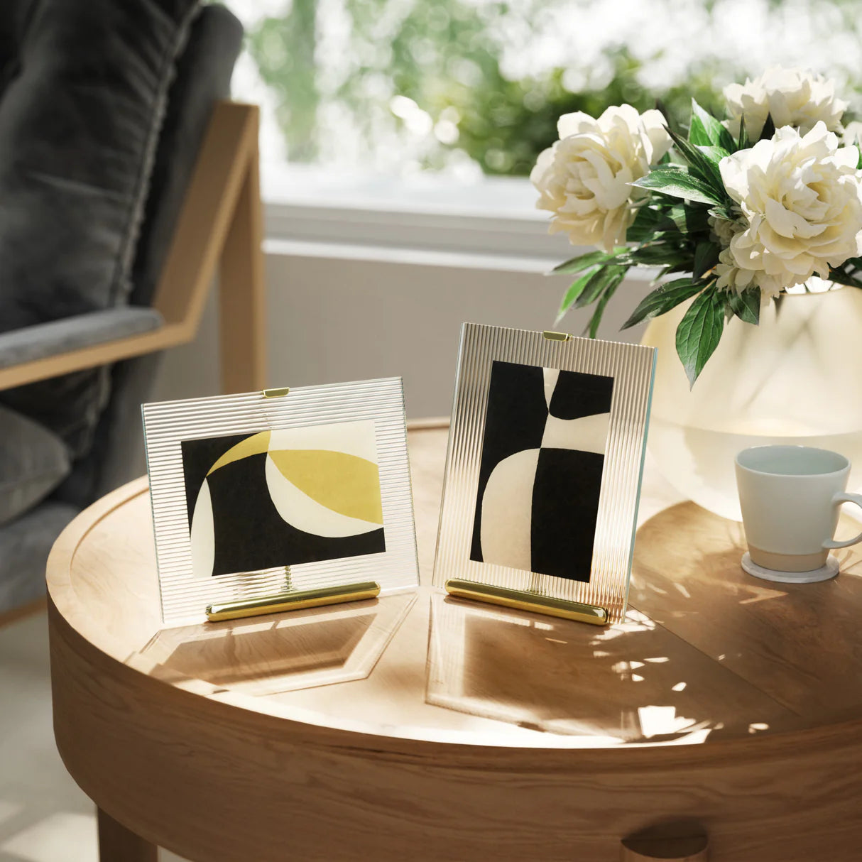 FLUTE PICTURE FRAME Brass