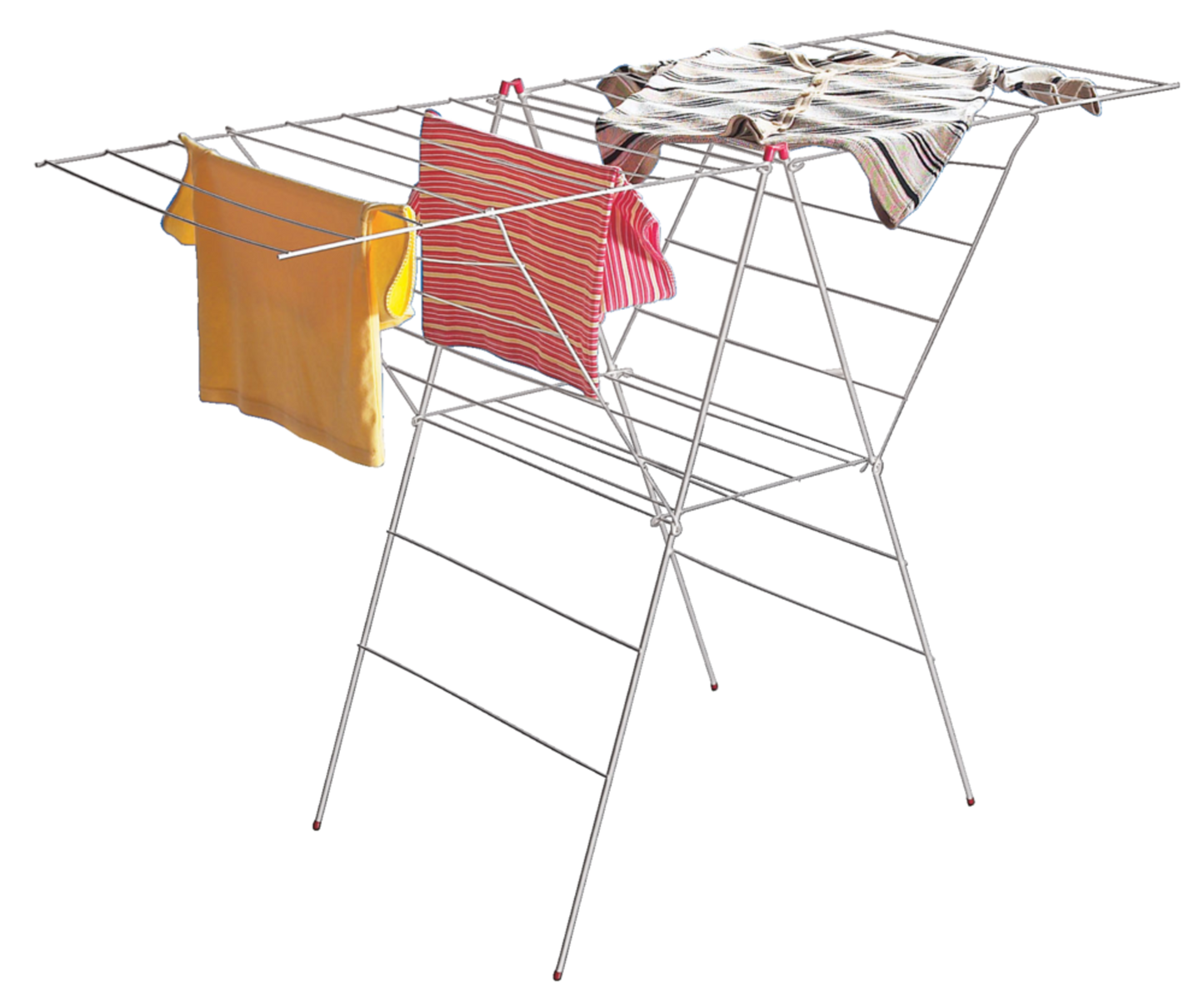 Large Folding Clothes Dryer Rack white